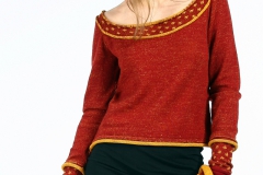 Pullover "Erdbeere"_maria stieger